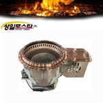 성일로스타 가스숯불겸용[하향일체형] 황동 로스타 GS-7000NA/PA : 다파라요닷컴