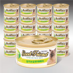 굿프랜드 고양이캔 간식 통조림 참치+알로에베라, 85g, 24개 : 젤리펫샵