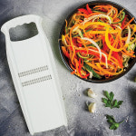 [N단독구성] 베르너 로코 그레이터+안전홀더 SET 당근라페 김밥 소풍 채소 월남쌈 채칼 : HESTA