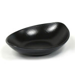 멜라민 반찬그릇 샐러드볼 덮밥그릇 22.4cm 4호 블랙 : 레드304