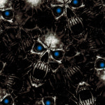 CnHGarts 크기 0.5X20m 해골 물 전송 인쇄 필름 하이드로 페인팅 WTP1318 : 동만글로벌7