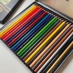 문화 24색 색연필_컬러링북 취미 미술용품 성인취미 어린이집 유치원 초등학교 준비물 홈클래스 : 유월꽃보자기