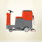 CR700 탑승식 자동 바닥 청소차 산업용 클린저스 아파트 물류센터 공장 건물 빌딩 주차장 : 영신이앤씨