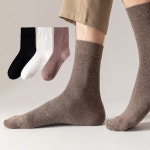 남성겨울양말 수족냉증 보온양말 기모양말 발냄새제거 두툼한 정장 : DC아울렛