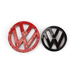폭스바겐 VW 시로코 MK3 차량용 전면 그릴 엠블럼 후면 트렁크 배지 액세서리, 자동차 로고, OEM H9307 /61K8 853 600B, 90mm/110mm... 