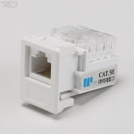 미래로 RJ-45 모듈러 8핀 CAT 5 시스템박스용 가이드 백색포함 50개 : MH산업도매전문몰
