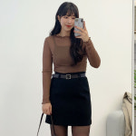 [단독진행] 몽글 벨트세트 A라인 미니 스커트 A0220 : 어썸하비