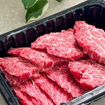 산청유기농한우 1등급 이상 본 갈빗살 500g : 산청유기농한우