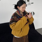   겨울교복템 - 빈티지 산초 아노락 패딩 - 개성있는패딩 : 비비투몽