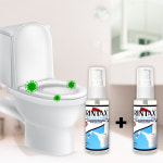 휴대용 변기 시트 크리너 50ml 1+1 (린텍스) (공중화장실 좌변기 소독 세균 제거) : 월드그린