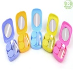 유니룸 휴대용 렌즈케이스 렌즈케이스 세척통 콘택트 집게 컬러 : 일상생활용품추천샵