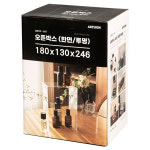 아트사인 오픈박스180(한면/투명) 4367 180x130x246x2 (mm) 투명아크릴케이스 박스 상자 : 오피스썬 2015