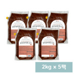(무배 업소용) 고추명가 순두부찌개소스 2kg x 5봉 : 스낵 팩토리 99
