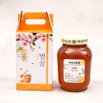 [별미] 100% 자연산 지리산 아카시아꿀 천연 벌꿀 야생화꿀 2.4kg : 요즘보부상