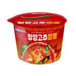 씨유 cu 헤이루 청양고추짬뽕컵라면 한박스 12개 : 동명산업