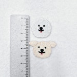 DIY 열접착 와펜 강아지 비숑 입학선물 네임택 파우치 커스텀 의류패치(와펜부띠끄) : 와펜부띠끄