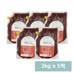 (무배 업소용) 고추명가 떡볶이소스 2kg x 5봉 : 스낵 팩토리 99
