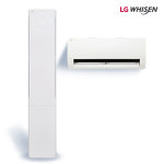 LG 휘센 오브제컬렉션 25년형 뷰II 투인원 에어컨 FQ18FU1EA2 58.5㎡+18.7㎡ 기본설치비별도 : 에어솔루션60