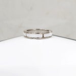 샤넬 울트라 링 49호 18K 화이트골드 세라믹 J3091 : 중고명품 럭스유