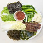 최가네 포항 구룡포 해초 야채세트 햇 과메기 손질 10미 20쪽 3 - 4인분 맛집 : 도매전문 최가네구룡포과메기