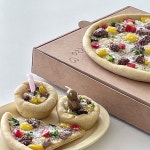 댕피자1P  강아지파티 생일파티 강아지답례품 말고기피자 저알러지간식 : 댕댕벅스