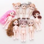 [인형꾸미기] 다양한 헤어칼라&표정 미니 구체관절인형 19종 마론인형 T6069 : 디비스토리