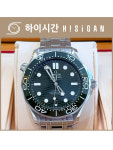[하이시간] 오메가 씨마스터 다이버 300 42-210.30.42.20.10.001 그린 바+도트 : 하이시간 명품시계거래소