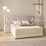 라클라우드 루즈노 프리미엄 호텔 침대 세트 (프레임+매트리스) SS(슈퍼싱글), 라이트그레이 : 라클라우드리빙