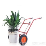대형 화분 운반기 배달 이동 꽃집 카트 옮기기 화원 식물 수레 농장 핸드 대차 화훼단지 25-50cm 화분 특대 : 오즈직구월드