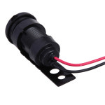 오토바이 12V USB 충전기 방수 전원 공급 장치 어댑터 핸드폰 자동차 충전기 전원 어댑터 USB 소켓 1 피스 : 비엠비케이