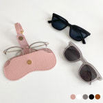 휴대용 선글라스 파우치 스트랩 홀더 안경케이스 안경집 가방걸이 여행용품 키링 수납 보관함 : 씨앤초이스