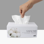 새솜이 목화솜 순면 무표백 페이스 일회용 타올 수건 : 새솜이
