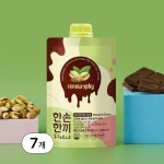 한손한끼 단백질 프로틴  쉐이크 40g 피스타치오 초코맛 7개입 두바이초콜렛맛 : 리뉴파이