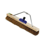 홀더락 정구장 솔 자루 세트 (고운모) 60cm + 스텐 자루 120cm : 월드그린