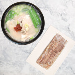 [부산미식여행]합천돼지국밥600g 3봉+돼지머리편육500g : 러블리김치