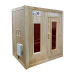 편백 광물질 온수 양자 찜질방 - 명작 의자형 2인 P927 : 친환경편백아트