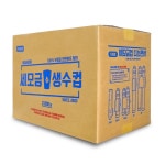 나누리 세모금컵 2000매 생수컵 일회용 종이컵 : 에이투코퍼레이션