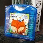 틴틴 다람쥐 24색 크레파스 수채화용품 아동물감 유아미술용품 : 데이비유통