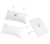 편안한 욕조 베개 쿠션 목욕 반신욕 머리받침 목받침 스파 흡입컵 필로우 (A0067) : 꼬슈 COSSU