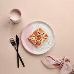 그릇 아르딘 에센셜 빈티지 마블 도자기 식기 접시 6,7,9 인치 (4color) 플 : 까만언니하우스