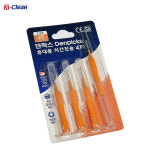 상아 이크린 고급형 치간칫솔 4P (I자형) 2S 0.8mm (치아건강/깨끗한치아관리) x 5세트 : 수의료기