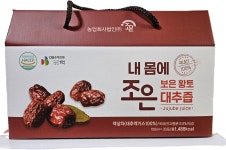 보은 대추즙 100ml 50포 30포 대추차 HACCP : 청년농부 송효필