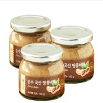 순수 국내산 땅콩버터 100% 무첨가 피넛버터 140g 3개 : 돈뜨락