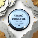 소요비 미라클젤 24K 글리터젤 골드&실버 5ml : 엔뷰티