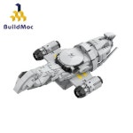 BuildMoc 우주선 반딧불 평온 수송선 빌딩 블록 키트, 평온 벽돌 장난감 선물 : 한강무역상사29