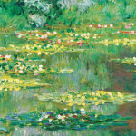 명화 케이스 2433 Claude Monet- Le Bassin des Nympheas 클로드 모네 - 수련 연못 아이폰XS하드 : Bergamot