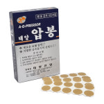 태양 압봉 1호 은색 100개입 (압봉/압침/지압구/지압침) : 수의료기