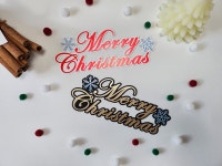 Merry Christmas 케이크토퍼 크리스마스파티 : 쭈부작