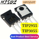 로트당 10 PCs IC 트랜지스터 TIP3055 TIP2955 TO 3P T1P3055 247 : 분당플렉스8