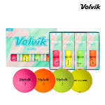 VOLVIK 볼빅 모스트라 2피스 컬러볼 4색상 비거리 고반발 퍼팅라인 골프공 골프볼 : 그라운드엠